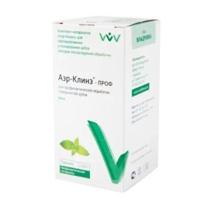 Порошок Аэр-Клинз Проф, вкус мята (300гр.), Владмива — фото товара