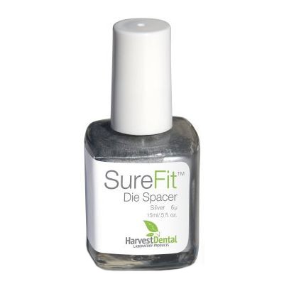 SureFit серебряный - компенсационный лак 6мкм. (15мл.), Harvest Dental