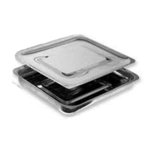 Лоток прямоугольный с крышкой ЛМПрК-200 (0,5л.), Медикон