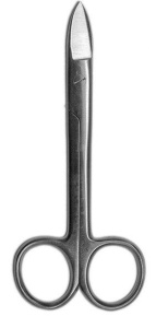 Ножницы для коронок прямые, 125 мм. П-13-590, Sammar