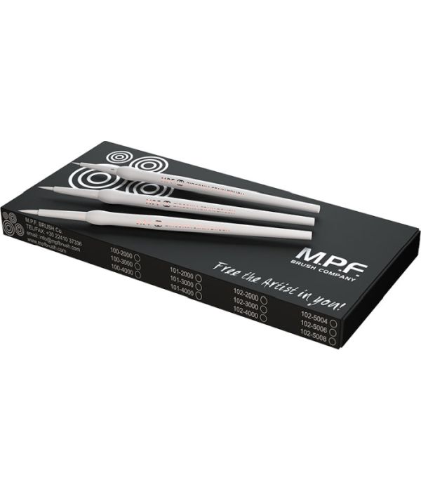 Кисть Zirconia Stain набор (3шт.), MPF