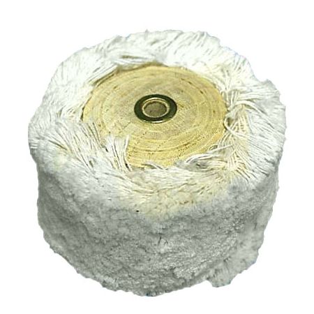 Щётка - пуховка нитяная для шлифмотора, пятирядная, внешний диаметр 90мм, (1шт.), Songjiang sheshan