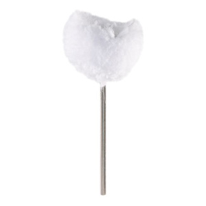 Фильц махровый, белый, диаметр 22мм (1шт.), Songjiang sheshan — фото товара