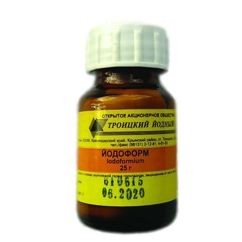 Йодоформ - порошок (25гр.), Троицкий йодный завод