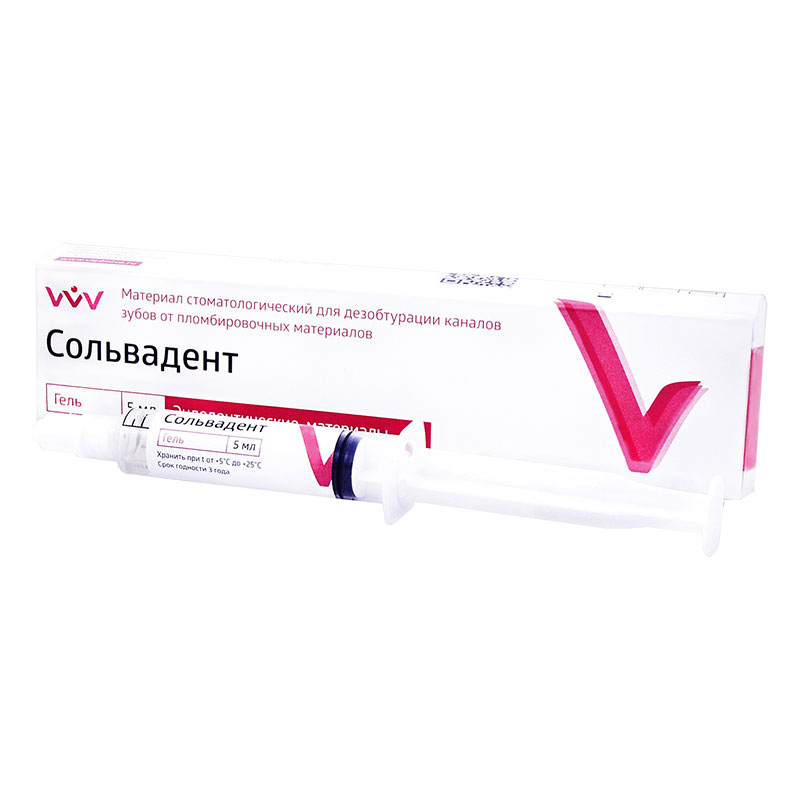 Сольвадент - гель (5мл.), Владмива
