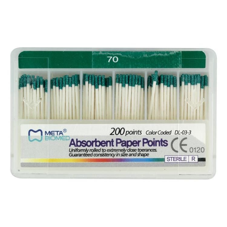 Штифты бумажные ISO 70 (200шт.), Meta — фото товара