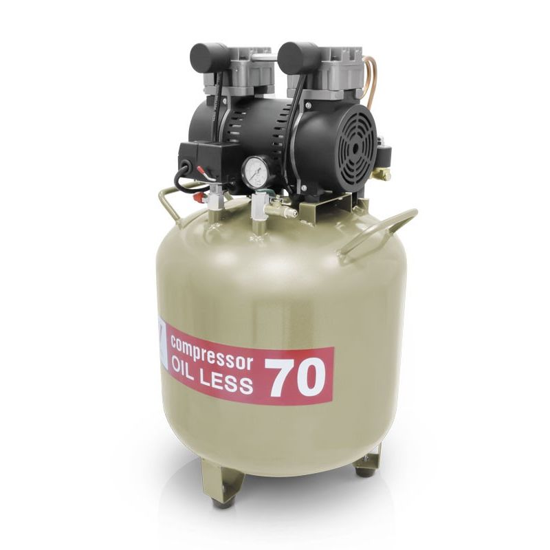 Стоматологический компрессор W-603 - объём 70л. (130л/мин), WuerWei — фото товара