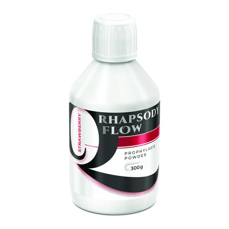 Порошок Rhapsody Flow, вкус клубника (300гр.), Queen Dental