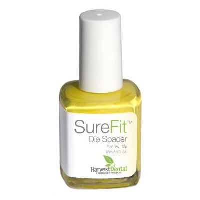 SureFit жёлтый - компенсационный лак 12мкм. (15мл.), Harvest Dental