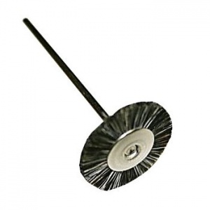 Щётка натуральная, серая, диаметр 22мм (1шт.), Songjiang sheshan