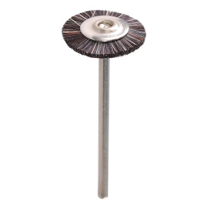 Щётка натуральная, серая, диаметр 15мм (1шт.), Songjiang sheshan — фото товара