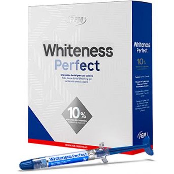 Whiteness Perfect 10% набор - домашнее ночное отбеливание на основе перекиси карбамида, FGM