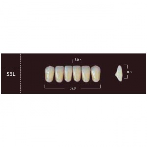 New Ace Anterior - фронтальные нижние, фасон S3L (6шт.) Yamahachi