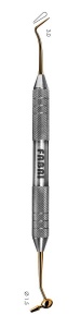 Штопфер-конденсатор-гладилка 1501F TiN, Fabri