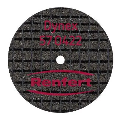 Диски отрезные армированные Dynex 22х0,4мм (20шт.), Renfert — фото товара