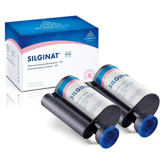 Silginat - монофазный материал (2*380мл.), Kettenbach