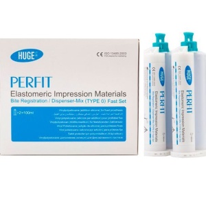 Perfit Bite Registration Fast Set - регистратор прикуса (2*50мл.), Huge Dental