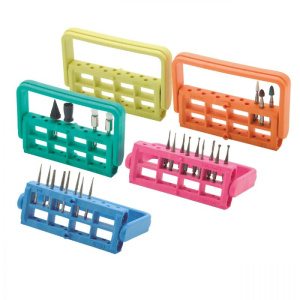 Подставка для вращающихся инструментов для турбинного/углового наконечников, цвет жёлтый, YDM — фото товара