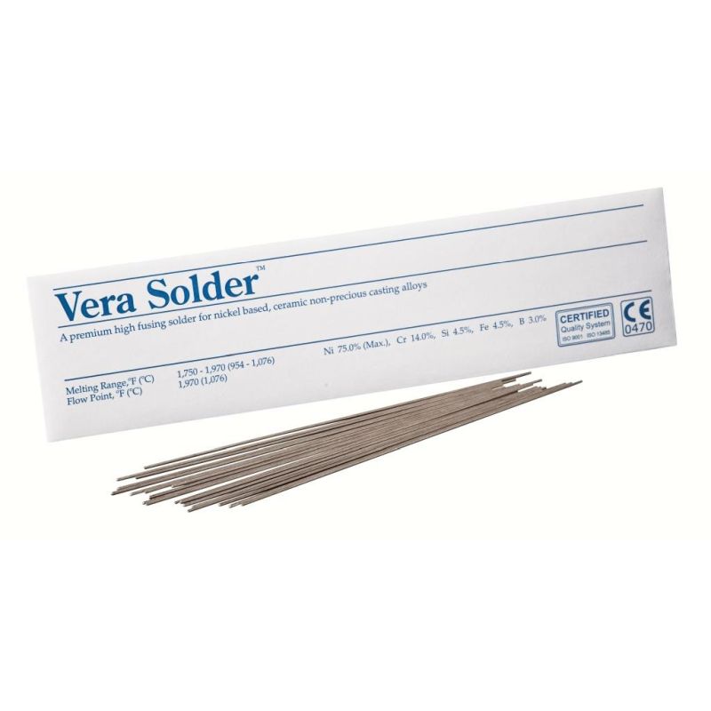 Припой для пайки никель-хромовых сплавов (2гр.), Aalba Dent — фото товара