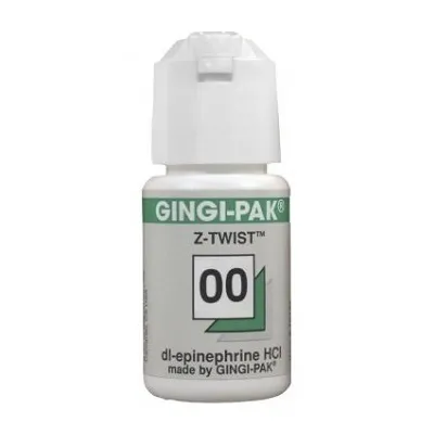 Нить ретракционная Gingi-Pak №00 - с эпинефрином, Gingi-Pak — фото товара