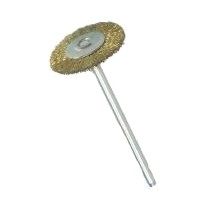 Щёточка металлическая, золотистая, диаметр 18мм (1шт.), Songjiang sheshan