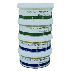 Зубы New Ace/New Million в бобинах - бокс 20 полных гарнитуров