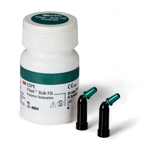 Filtek Bulk Fill Posterior цвет A1, компьюлы (20шт.*0,2гр.), 3M Espe
