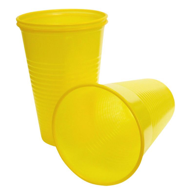 Стаканы одноразовые жёлтые (200шт.)