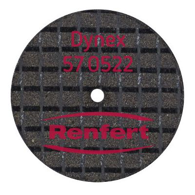 Диски отрезные армированные Dynex 22х0,5мм (20шт.), Renfert