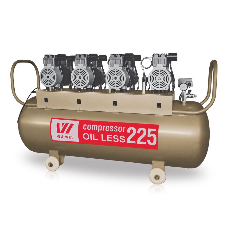 Стоматологический компрессор W-613 - объём 225л. (520л/мин), WuerWei — фото товара
