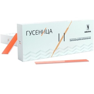 Шинирующая лента Гусеница Внутренняя - формированное волокно светоотверждаемое 2,5мм (1шт.), Arkona — фото товара