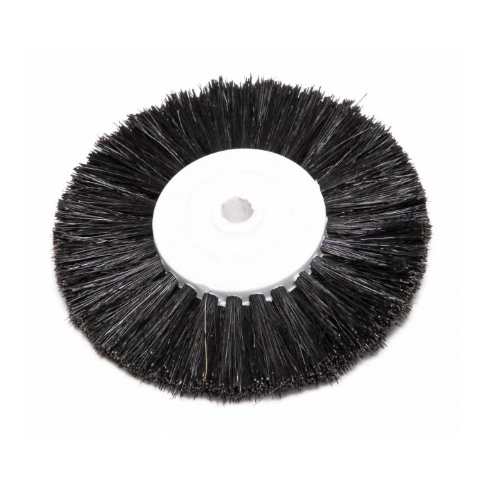 Щётка синтетическая жёсткая, 2-х рядная редкий ворс, диаметр 72мм (1шт.), Songjiang sheshan