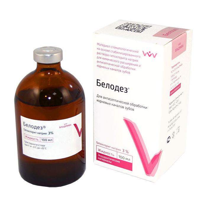 Белодез - 3% гипохлорида натрия (100мл.), Владмива — фото товара