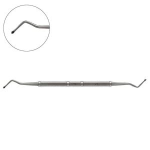 Ложка кюретажная изогнутая #1, YDM — фото товара