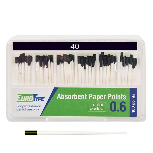Абсорберы конус 06 №40 (100шт), EuroType — фото товара