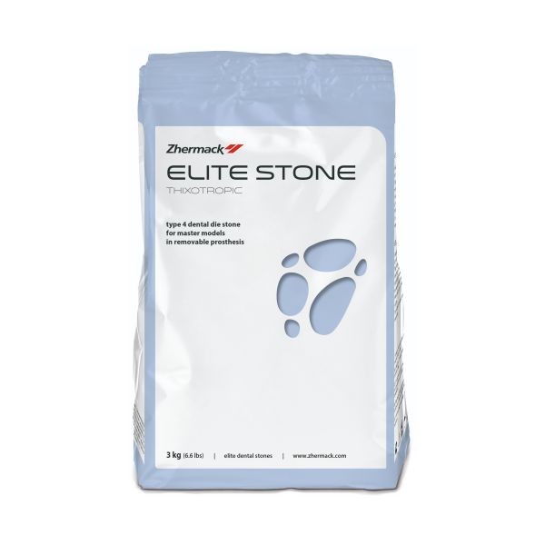 Elite Stone синий - гипс 4 класса для съемных протезов (3кг.), Zhermack