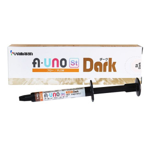 Композит стоматологический A•UNO Flow St Dark для прямых реставраций одним оттенком, 2,8 гр (1,5мл), — фото товара