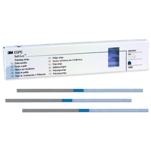 Sof-Lex - штрипсы 1956, мягкие/супермягкие (120шт.), 3M Espe
