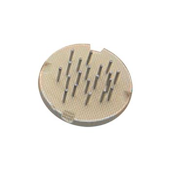 Треггер керамический круглый, диаметр 80мм, ячейка 1мм (2шт.+40 металл. штифтов), Wuhan — фото товара