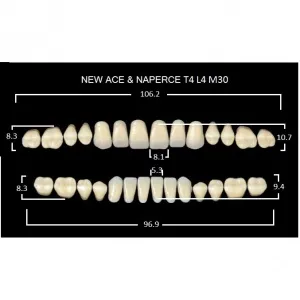 Gloria New Ace полный гарнитур фронт верх T4, фронт низ L4, боковые М30 (28шт.), Yamahachi