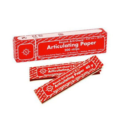 BK 10 - Копирка прямая красная 40мкм. (200л.), Bausch