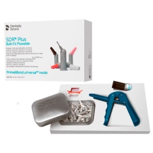SDR Plus - Стартовый набор, 45 компьюл по (0,25гр.), адгезив, акссеуары Dentsply