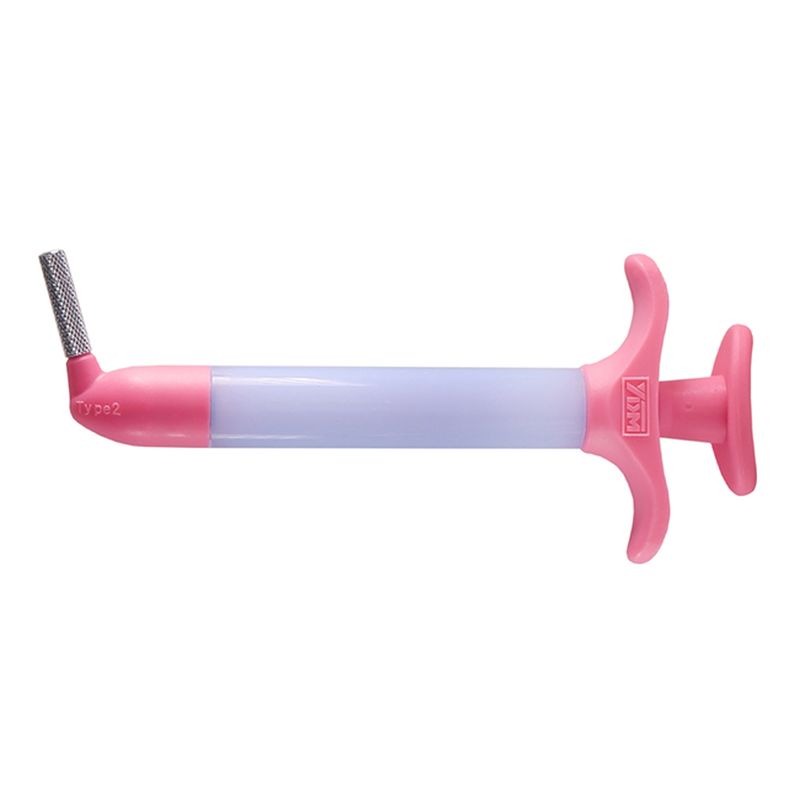 Шприц розовый для гидроколлоидной массы (5/16) тип 2, размер 2S, YDM — фото товара