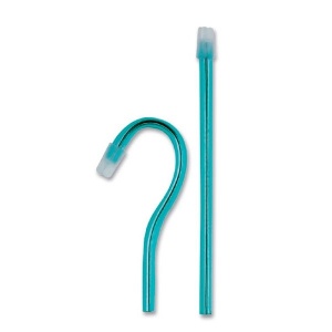 Слюноотсосы Blossom бирюзовые (100шт.), Asa Dental