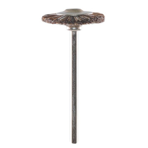 Щётка натуральная, коричневая, диаметр 15мм (1шт.), Songjiang sheshan — фото товара