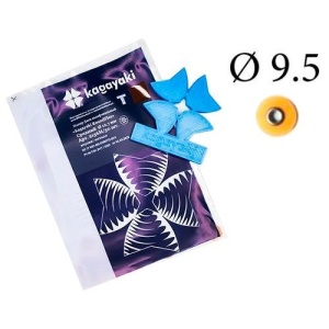 Диски RoundFlex T гибкие 2153F - мягкие, диаметр 9,5мм. (50шт.), Kagayaki