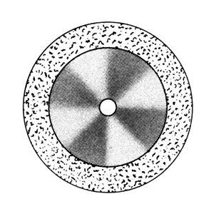 Алмазный диск DISC S 910/220 Super Flex, толщина 0,17мм, двусторонний (1шт.), SS White
