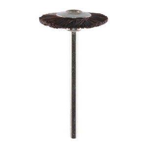 Щётка натуральная, чёрная, диаметр 18мм (1шт.), Songjiang sheshan — фото товара