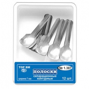 ТОР-1.387 Полоски сепарационные контурные 7мм (12шт.), ТОР ВМ — фото товара