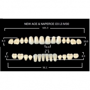 Бокс 20 полных гарнитуров, фронт верх O3, фронт низ L3, боковые М30 (560шт.), Yamahachi